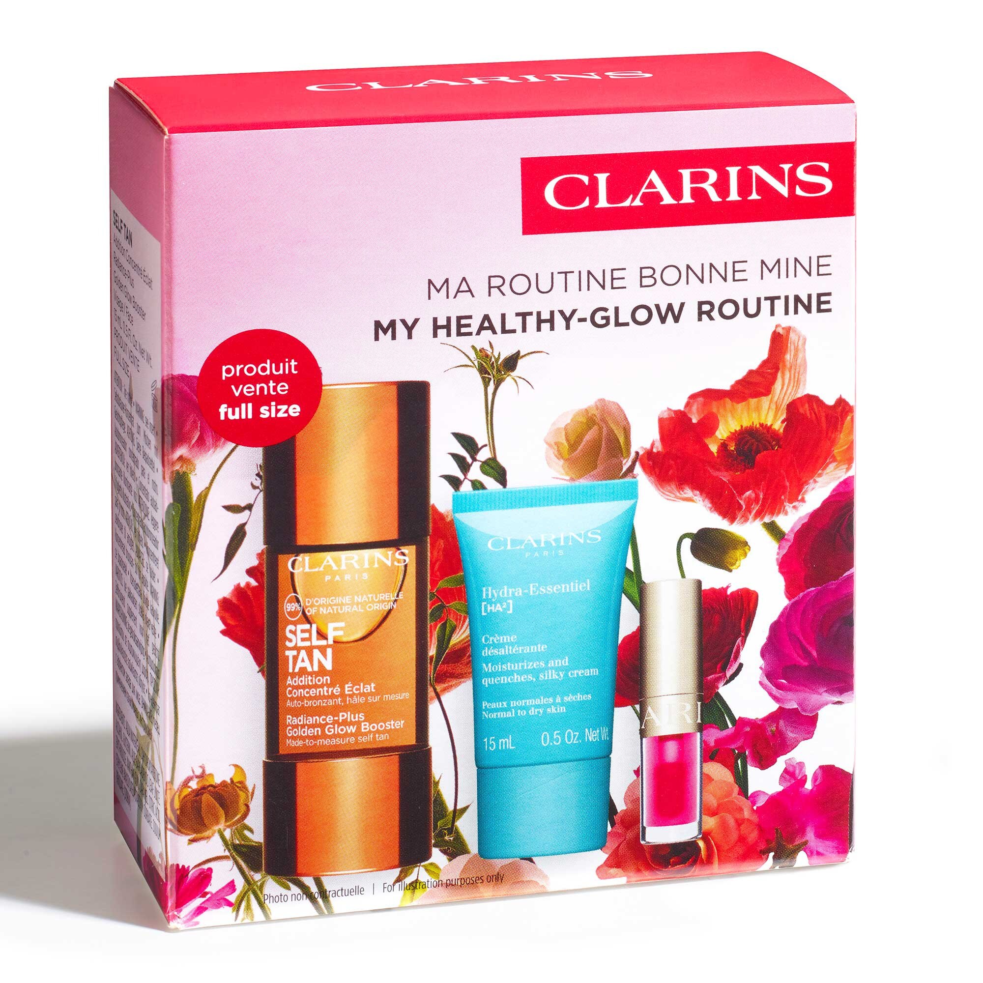  Clarins ADDITION CONCENTRE ECLAT Coffret - ma routine bonne mine  1 of 4 