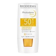 8G BIODERMA PHOTODERM Stick spf50+ hydrate adapté aux zones sensibles  1 of 2 