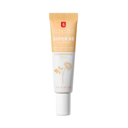  ERBORIAN SUPER BB AU GINSENG Crème soin couvrant anti-imperfections - Format Voyage  1 of 4 