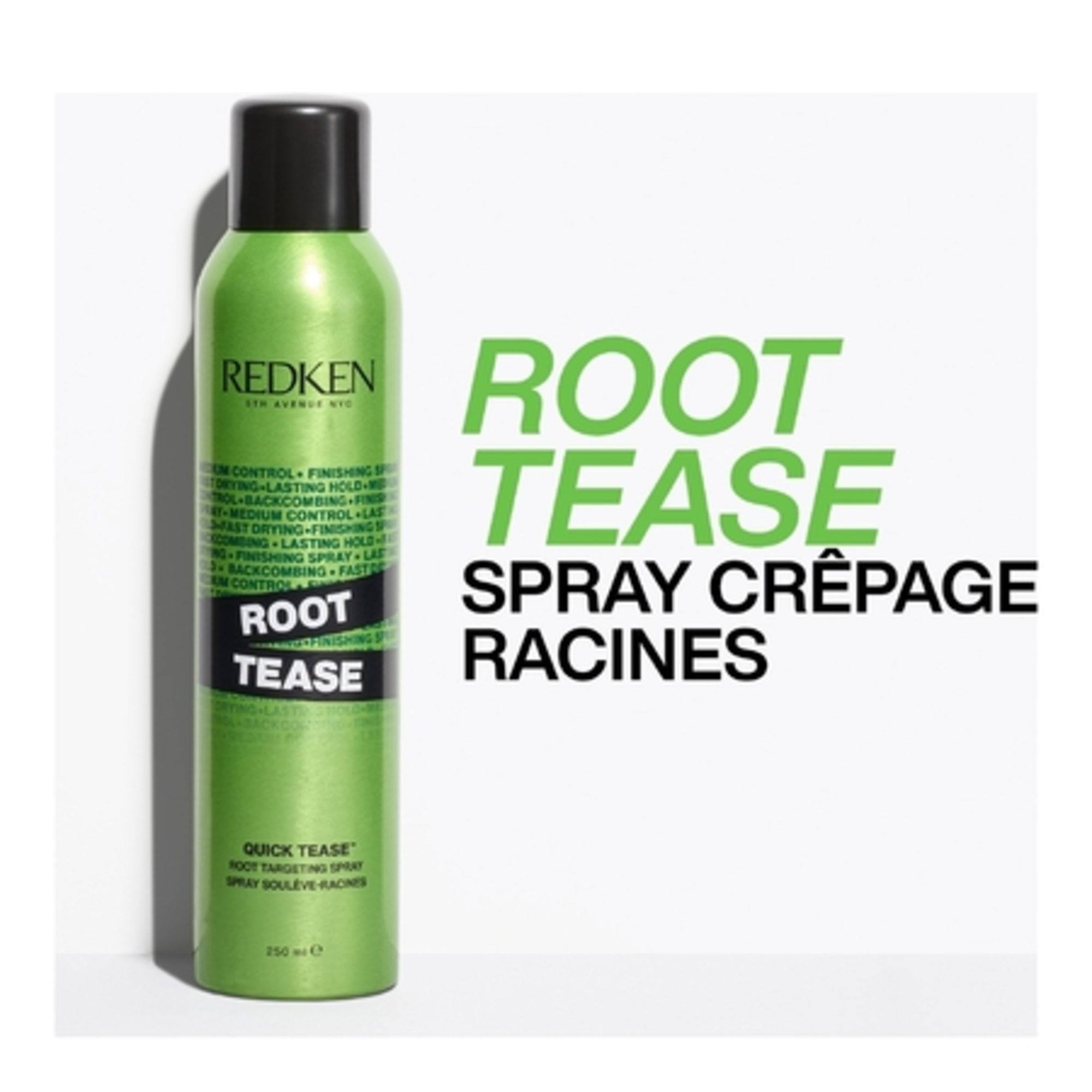 Spray volume racines