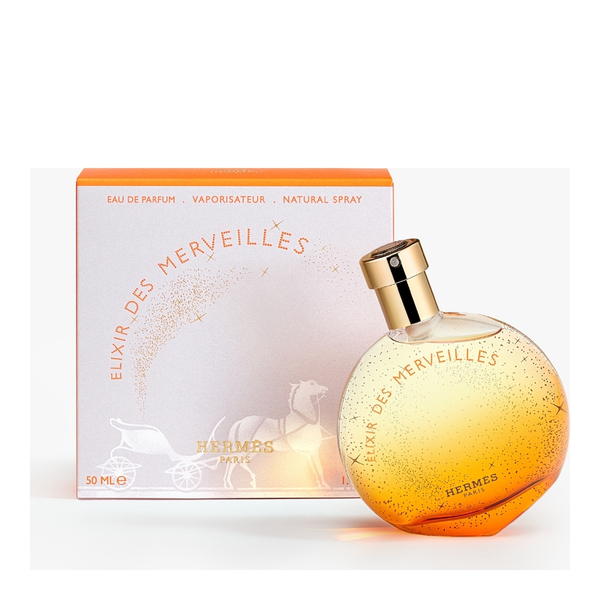 50ML Hermès EAU DES MERVEILLES Eau de parfum  1 of 3 