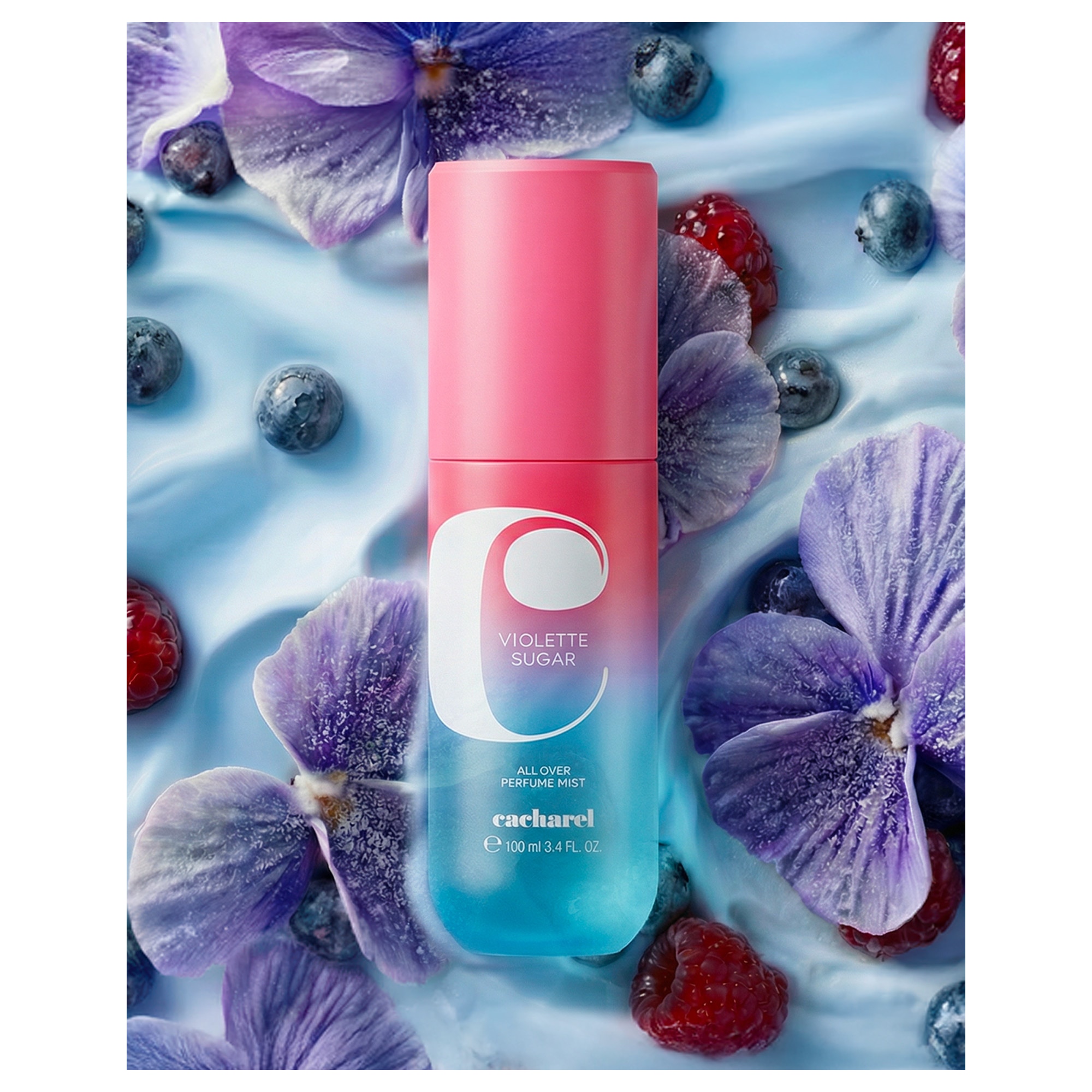 100ML CACHAREL VIOLETTE SUGAR Brume parfumée corps & cheveux 1 of 4