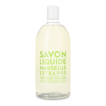 1L LA COMPAGNIE DE PROVENCE EXTRA PUR Recharge savon liquide de Marseille verveine fraîche  1 of 1 