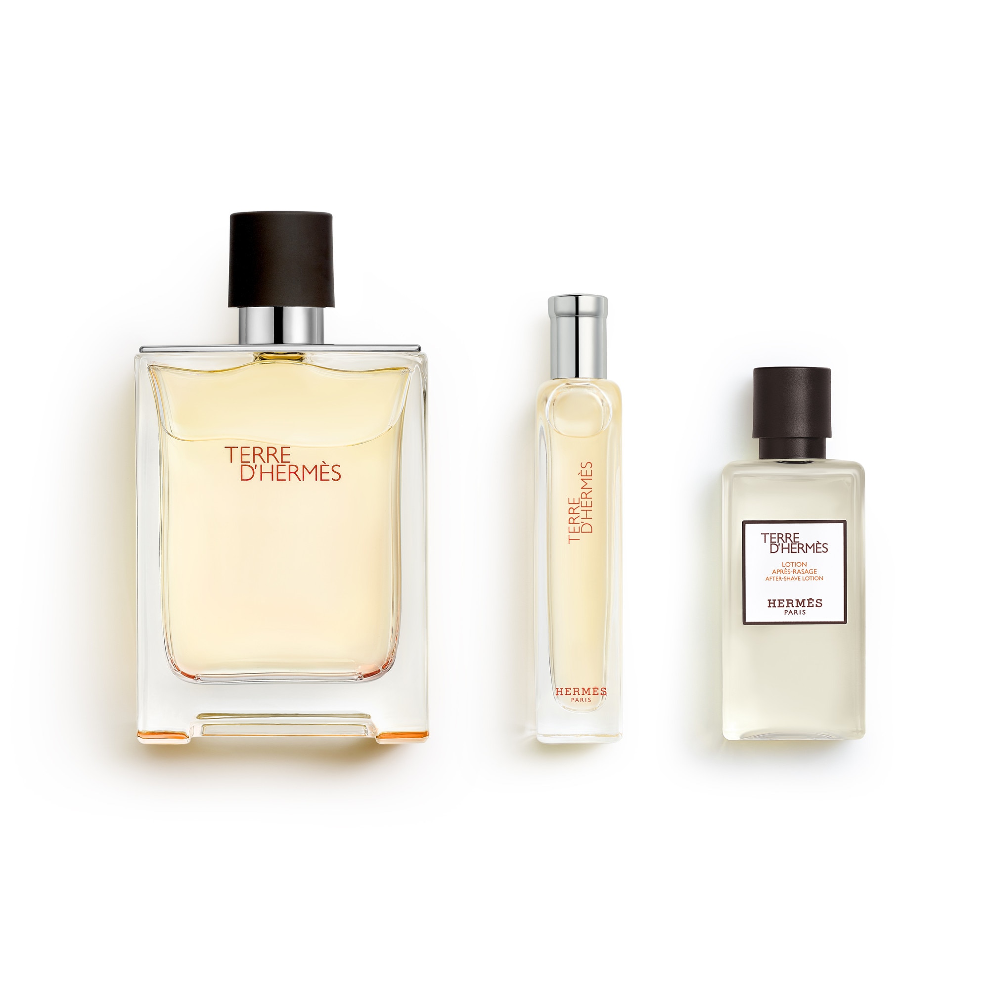 Hermès TERRE D'HERMÈS Coffret -eau de toilette + format voyage + baume après rasage 1 of 3