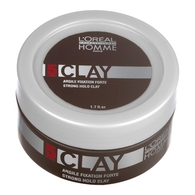 50mL L'ORÉAL PROFESSIONNEL L'ORÉAL PROFESSIONNEL HOMME CLAY Argile fixation forte  1 of 2 