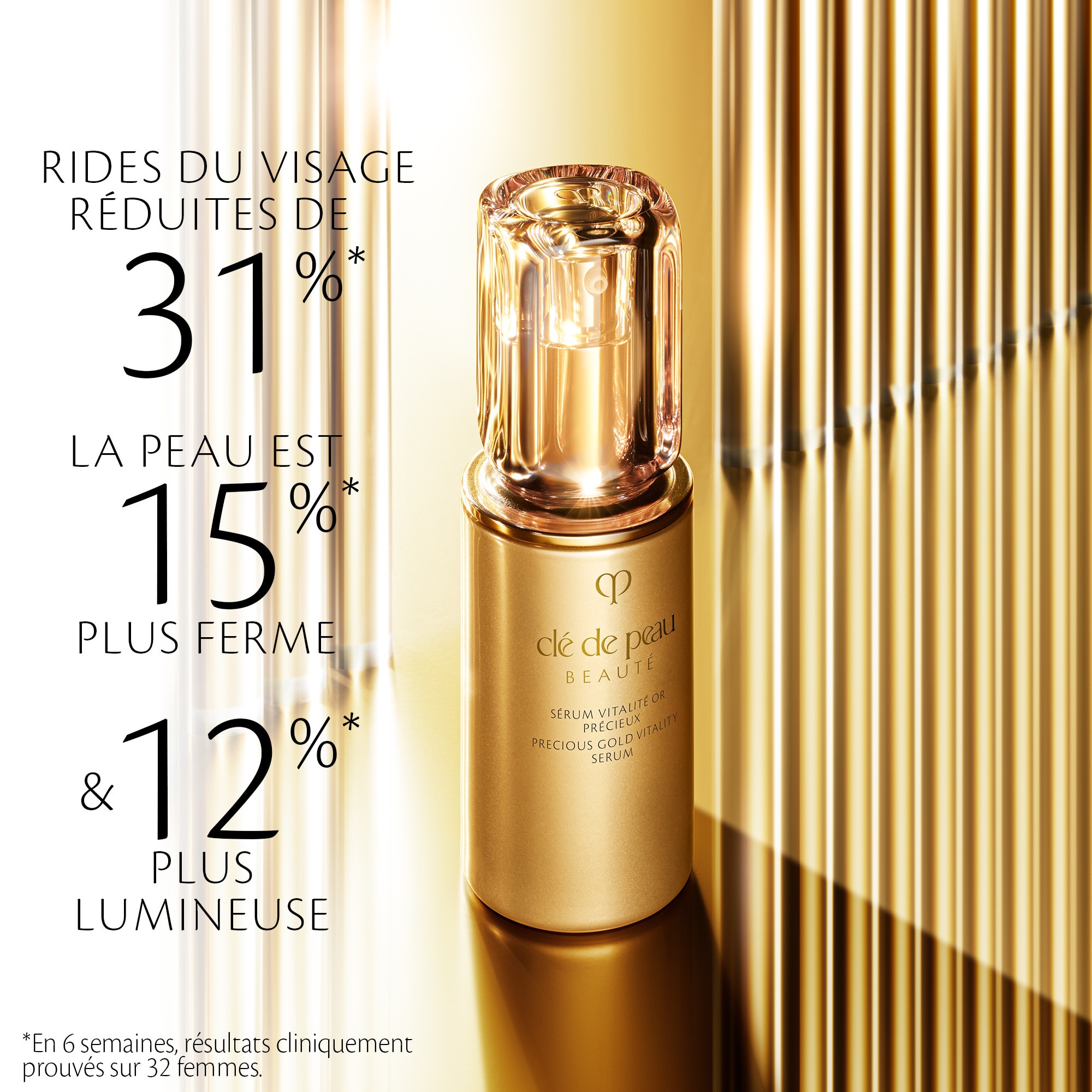 Sérum vitalité or précieux