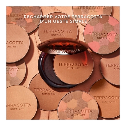  Guerlain TERRACOTTA La poudre bronzante 96% d'ingrédients d'origine naturelle - recharge  1 of 4 