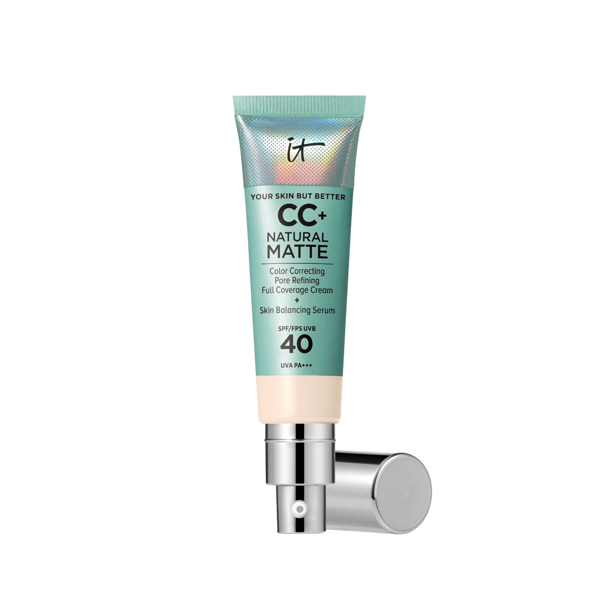 It Cosmetics - Ysbb Cc+ Natural Matte - Crème Correctrice Matte Spf 40 - Médium Tan