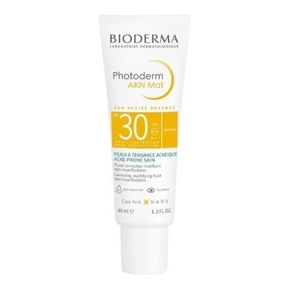 40ML BIODERMA PHOTODERM AKN MAT Fluide correcteur matifiant anti-imperfections - peaux à tendance acnéique  1 of 4 