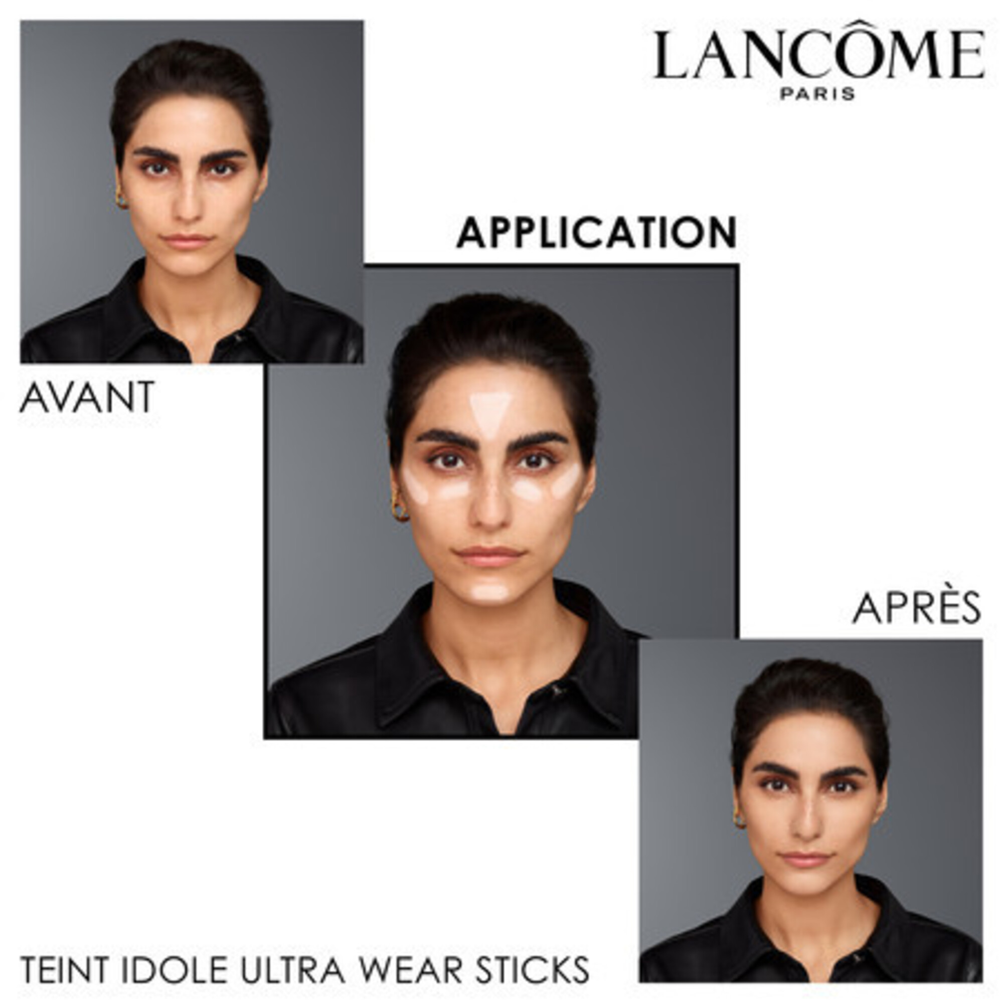  Lancôme TEINT IDOLE ULTRA WEAR STICK Fond de teint stick matifiant  1 of 4 