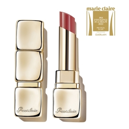  Guerlain KISSKISS SHINE BLOOM Rouge brillant 95% d'ingrédients d'origine naturelle*  1 of 4 