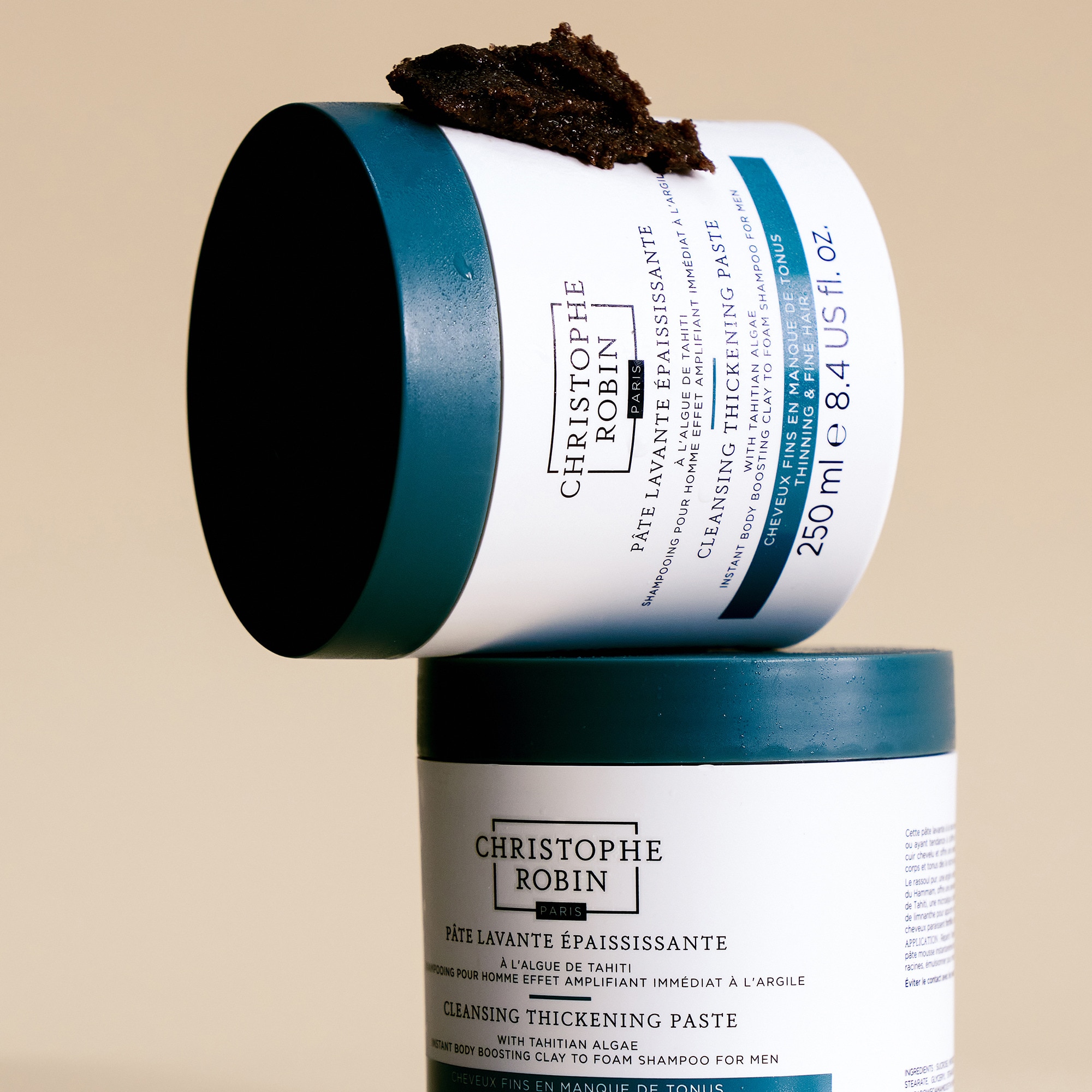 Pâte lavante épaississante à l'algue de tahiti