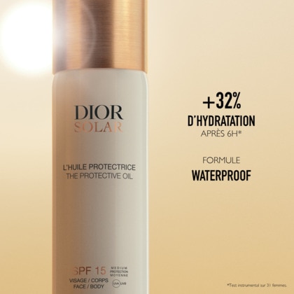 125ML DIOR DIOR SOLAR L'huile protectrice visage et corps spf 15- spray solaire  1 of 4 