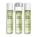 60ml CHANEL CHANCE EAU FRAÎCHE Eau de toilette de sac - recharge x3 1 of 2 Eau de toilette de sac - recharge x3