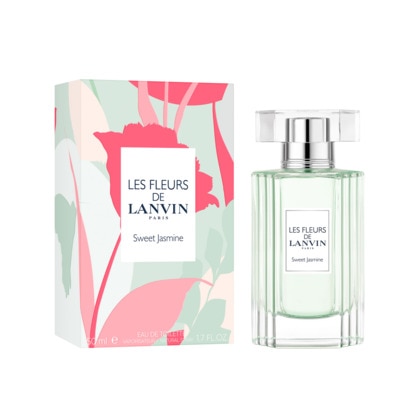 50mL LANVIN EXCLU COLLECTION LES FLEURS DE LANVIN Sweet jasmine - eau de toilette  1 of 2 