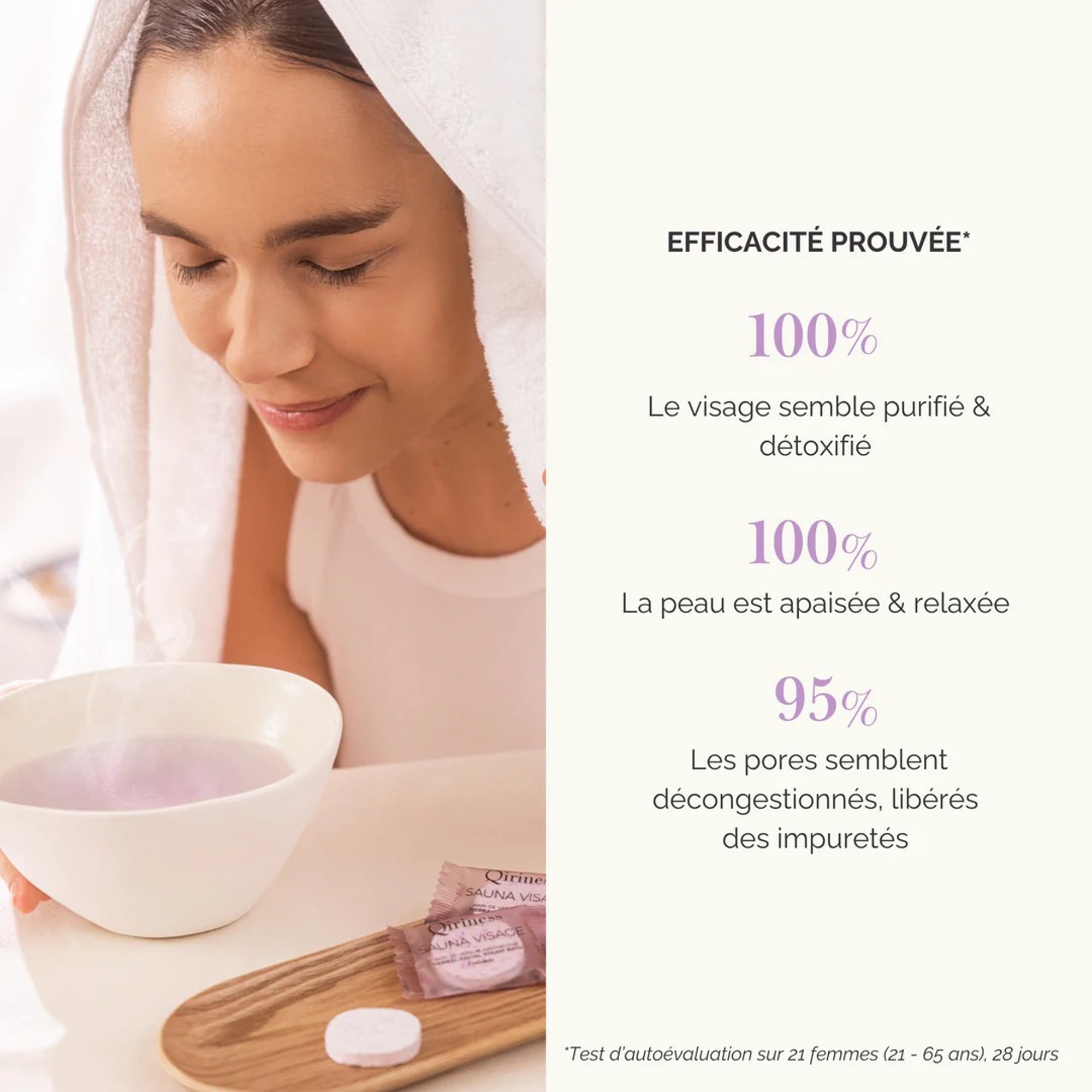Qiriness LES RITUELS Sauna visage - 6 galets aromatiques 3 of 4 Sauna visage - 6 galets aromatiques