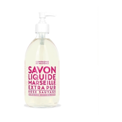 495ML LA COMPAGNIE DE PROVENCE EXTRA PUR Savon liquide de Marseille rose sauvage  1 of 4 