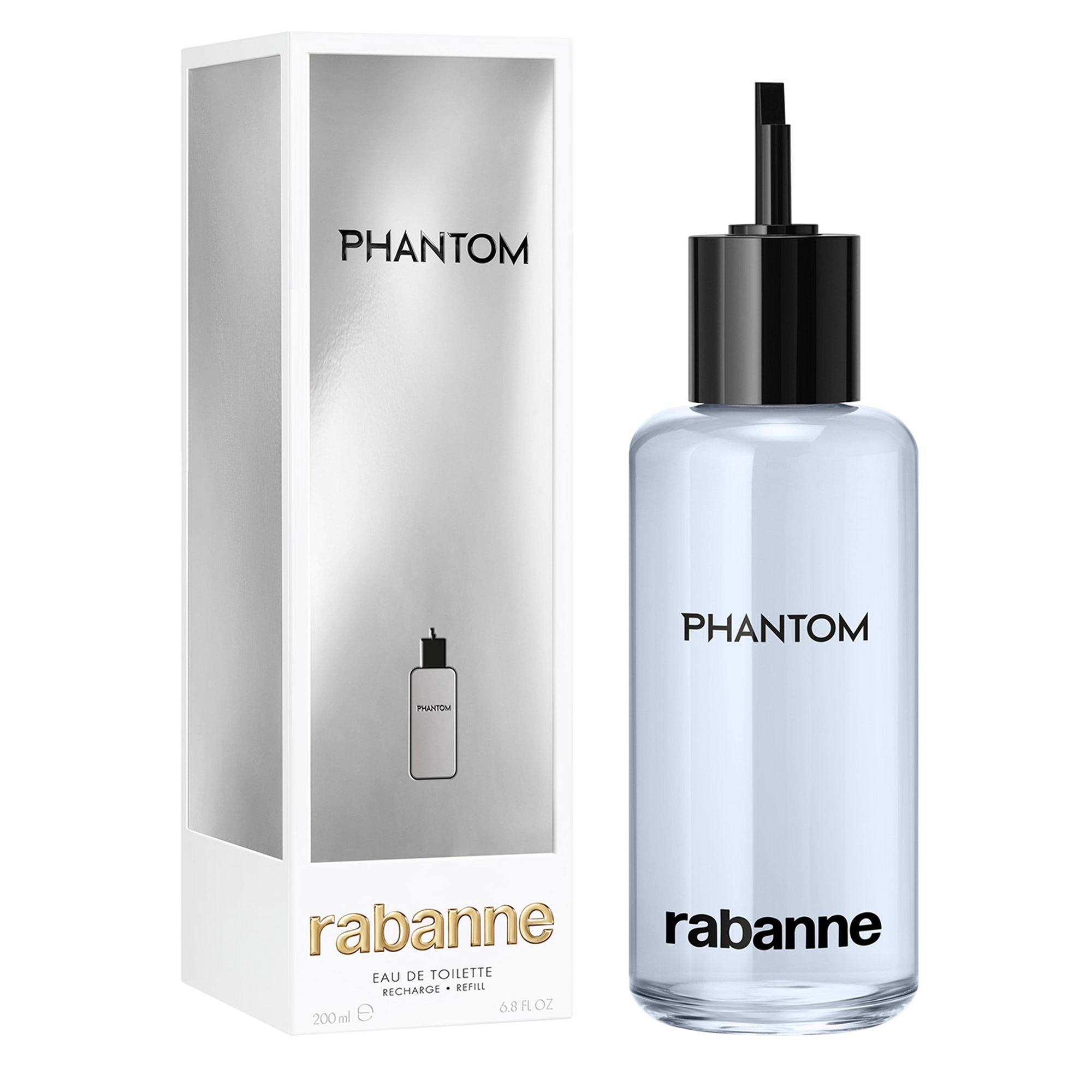 200ML Rabanne PHANTOM Eau de toilette - recharge  1 of 4 