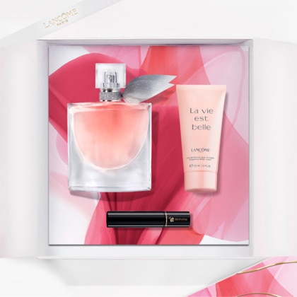 Coffret - eau de parfum + lait pour le corps + mascara