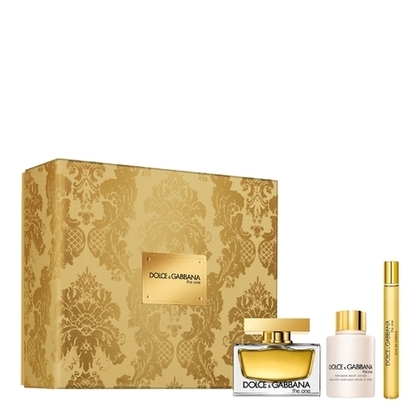  DOLCE&GABBANA THE ONE Coffret eau de parfum + lait pour le corps + vaporisateur voyage  1 of 1 