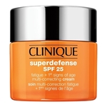 50ML Clinique Superdefense™ Superdefense SPF 25 - Soin Multi-correction Fatigue + 1ers Signes de l'Âge - Peaux Sèches à Mixtes  1 of 4 Superdefense SPF 25 - Soin Multi-correction Fatigue + 1ers Signes de l'Âge - Peaux Sèches à Mixtes