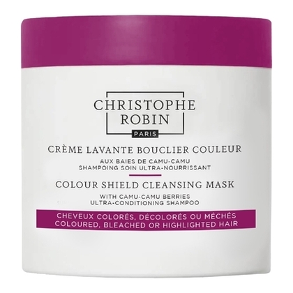 250ml CHRISTOPHE ROBIN BOUCLIER COULEUR Crème lavante bouclier couleur aux baies de camu-camu  1 of 3 