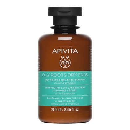 250ML APIVITA OIL ROOTS DRY ENDS Shampoing pour racines grasses et pointes sèches  1 of 1 