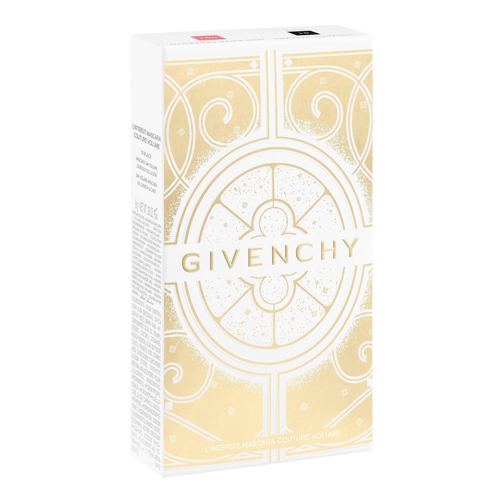 Coffret  le look interdit - mascara l'interdit couture volume + mini rose perfecto