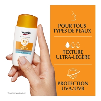 50ML EUCERIN SUN PROTECTION Fluide ultra léger hydro protect spf 50+  1 of 4 