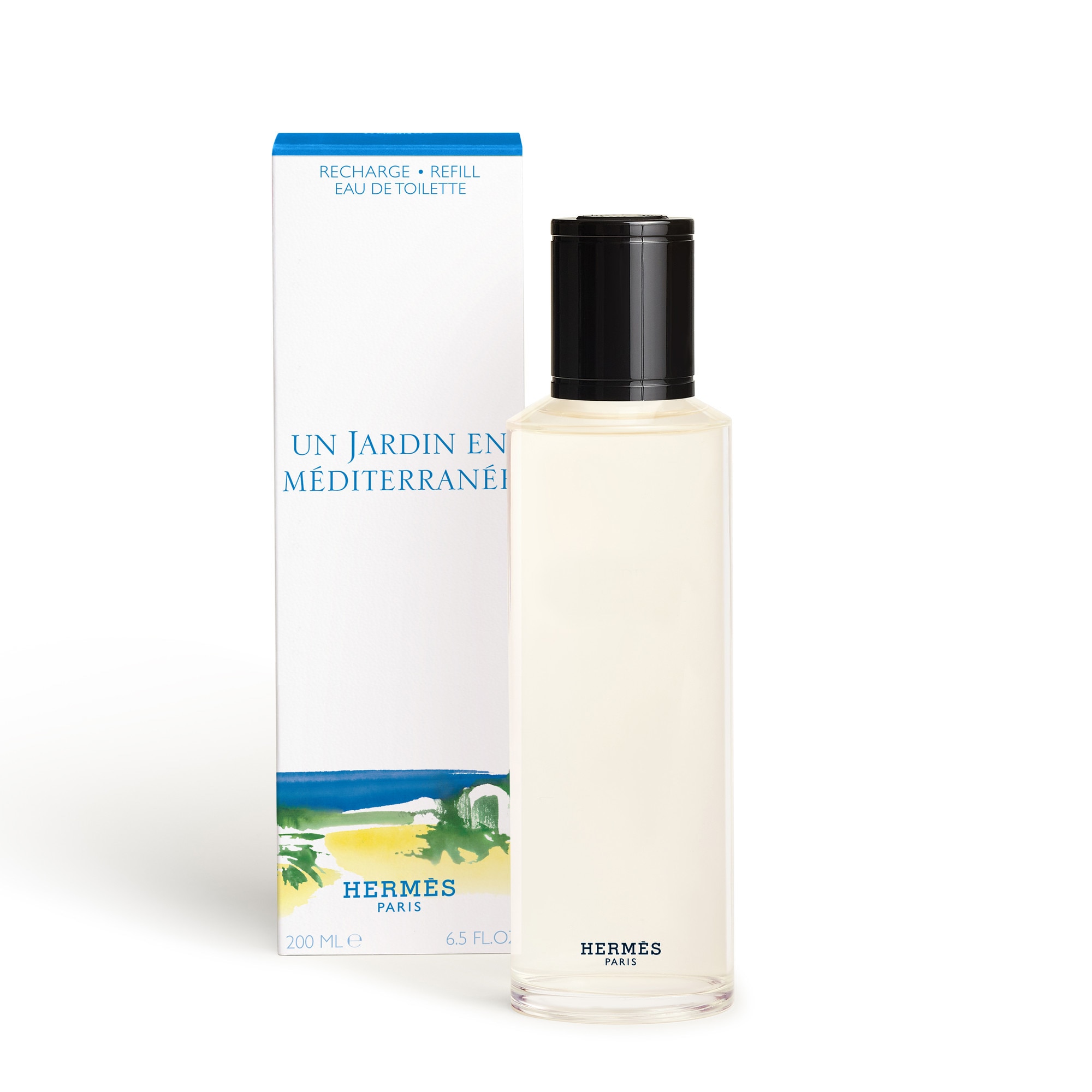 200ML Hermès UN JARDIN EN MEDITERRANEE Eau de toilette - recharge  1 of 4 