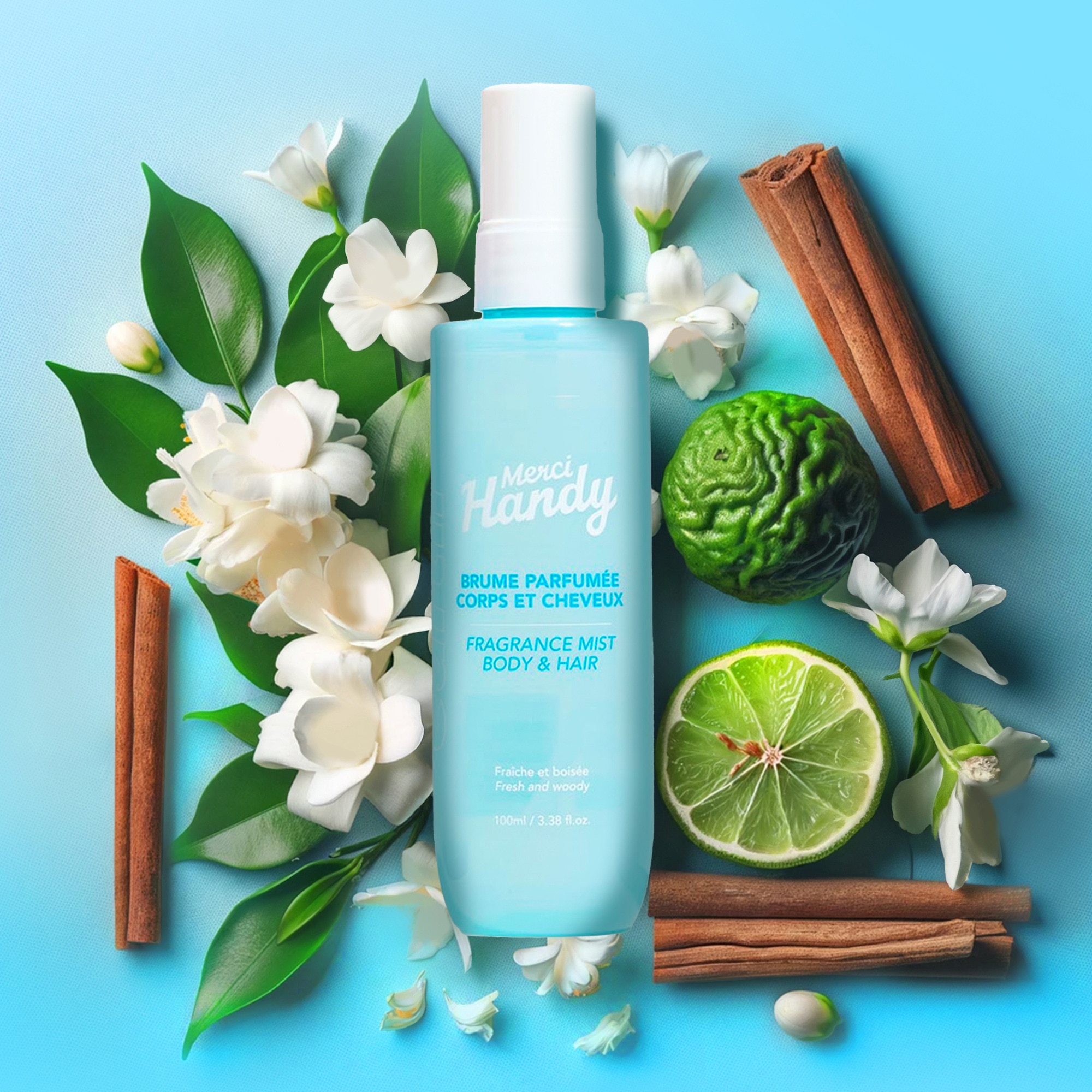 Brume parfumée corps et cheveux - earth