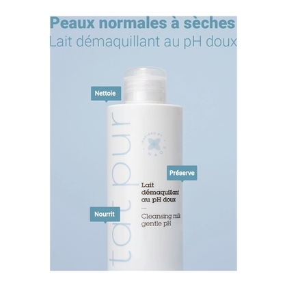 Lait demaquillant au ph doux