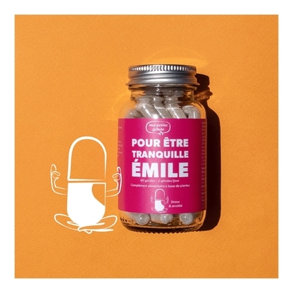 30G MA PETITE GELULE POUR ETRE TRANQUILLE ÉMILE Complémentaire alimentaire stress & anxiété  1 of 4 