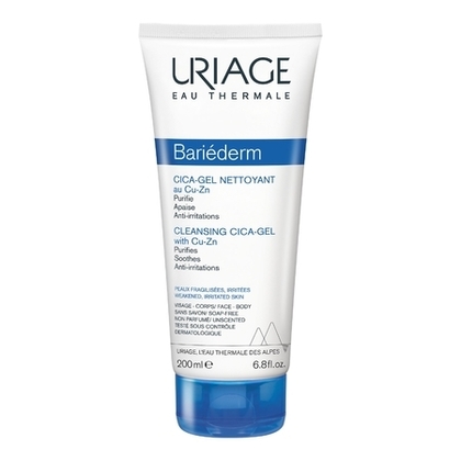 200ML URIAGE BARIÉDERM-CICA Cica-gel nettoyant surgras peaux irritées  1 of 3 