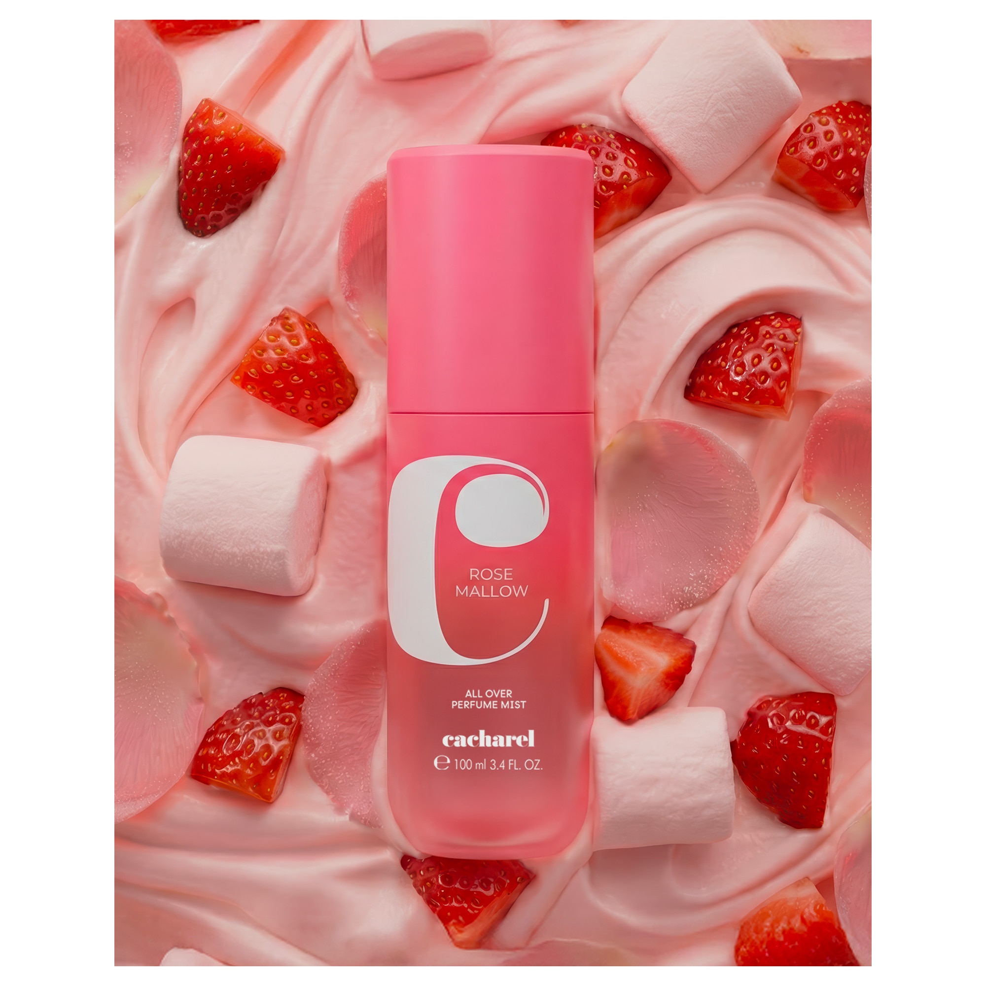 100ML CACHAREL ROSE MALLOW Brume parfumée corps & cheveux  1 of 4 