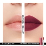 GIVENCHY LE ROUGE DEEP VELVET Rouge à lèvres fini mat poudré 2 of 4 Rouge à lèvres fini mat poudré