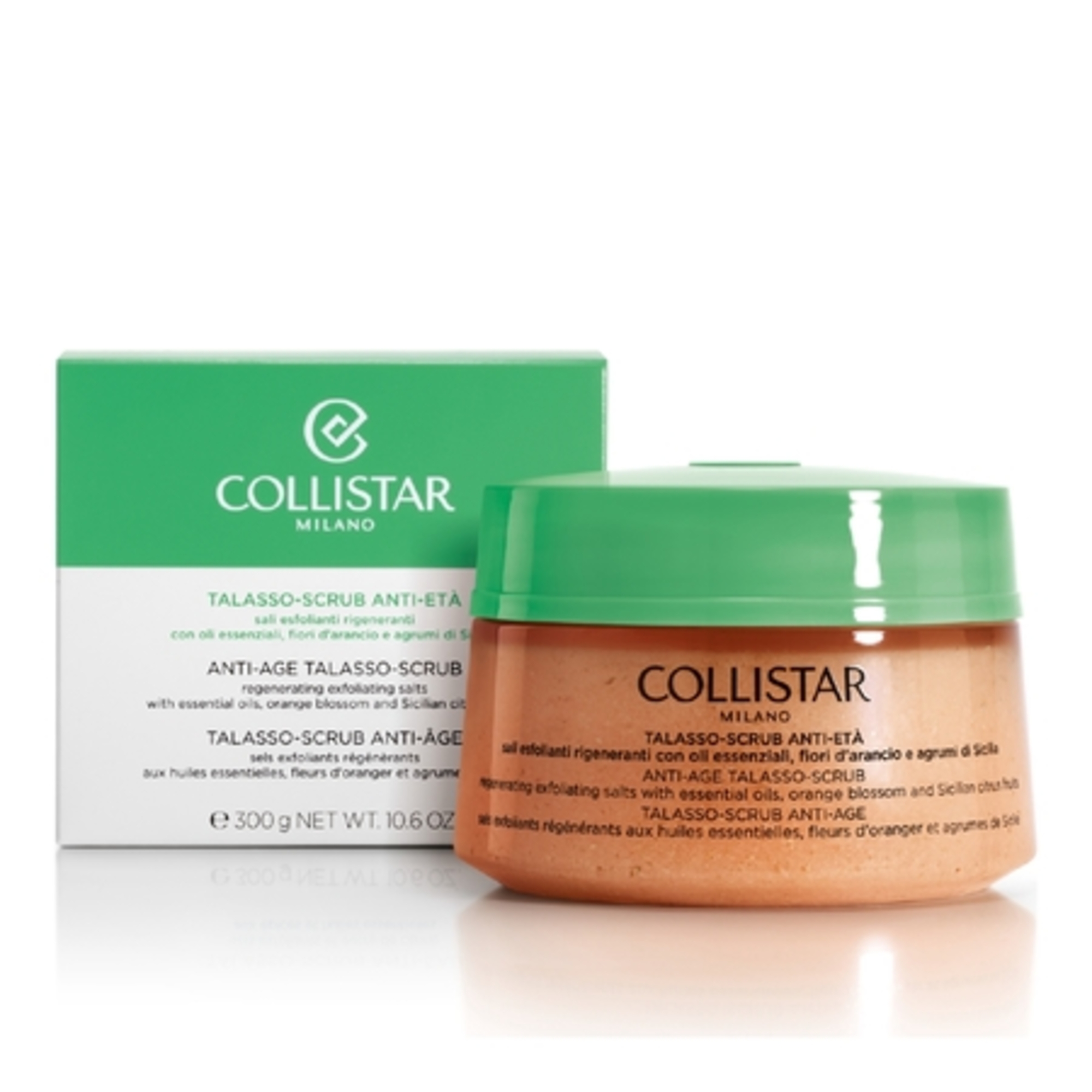 Talasso-scrub anti-âge sels exfoliants régénérants aux huiles essentielles