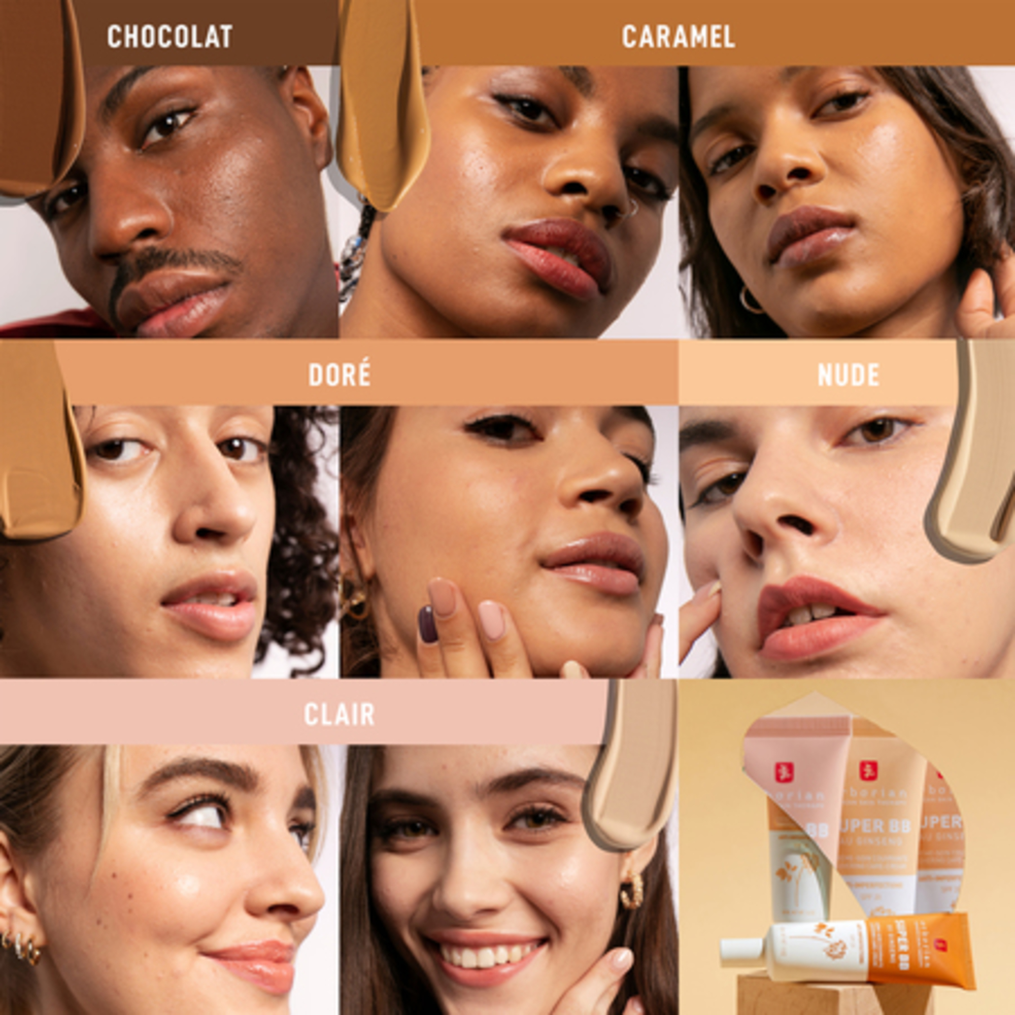 Crème soin couvrant anti-imperfections