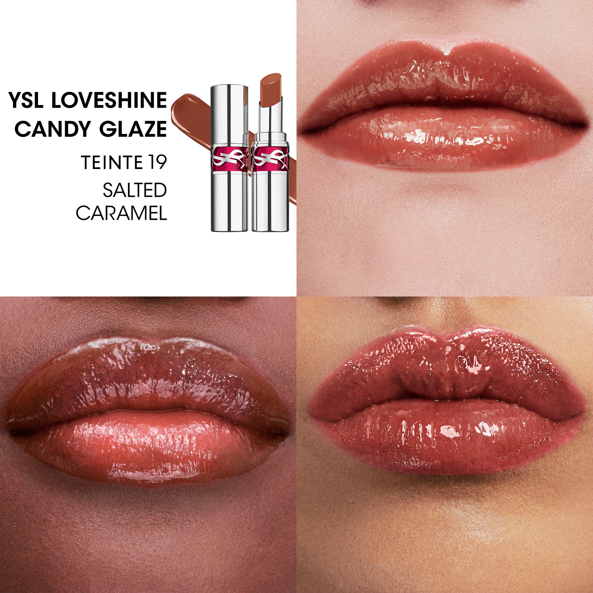 Yves Saint Laurent LOVESHINE CANDY GLAZE Gloss en stick repulpant 1 of 4