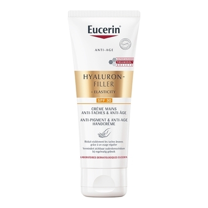 75ML EUCERIN HYALURON-FILLER + ELASTICITY Crème mains anti-taches & anti-âge SPF30  1 of 4 