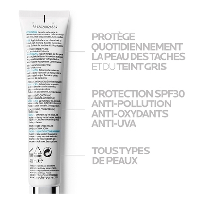 40ML LA ROCHE POSAY PIGMENTCLAR Soin correcteur anti-tâches réuniformisant SPF30  1 of 4 