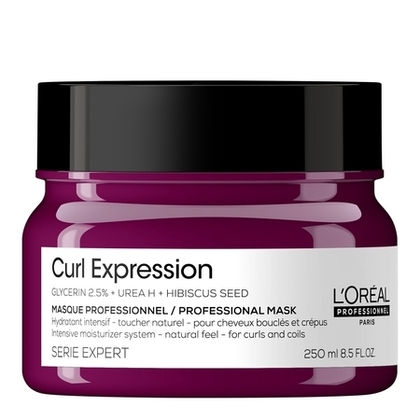 250ml L'ORÉAL PROFESSIONNEL SERIE EXPERT CURL EXPRESSION Masque hydratant intensif toucher naturel  1 of 4 