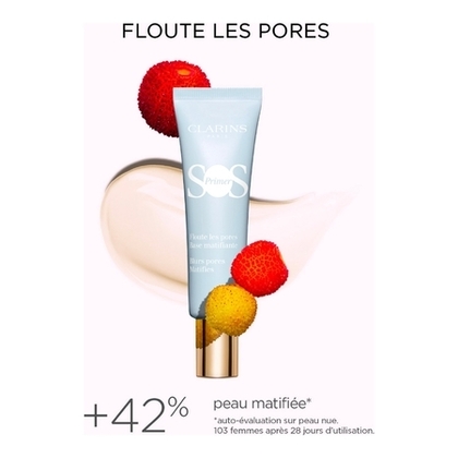  Clarins SOS PRIMER Base de Teint Matifiante  1 of 4 