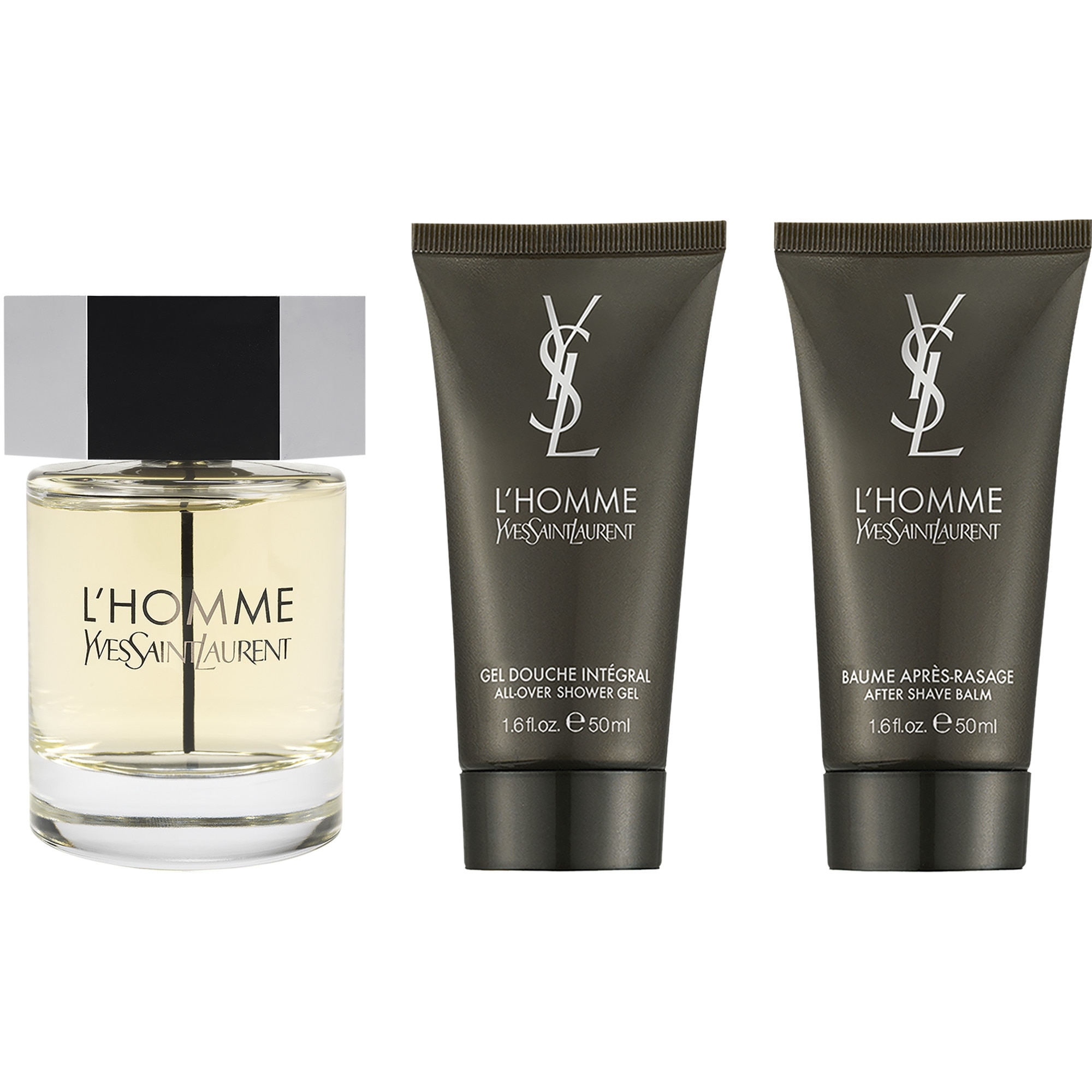 Coffret eau de toilette + gel douche + après-rasage