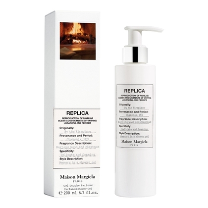 200ML MAISON MARGIELA REPLICA BY THE FIREPLACE Gel douche ambré boisé  1 of 4 