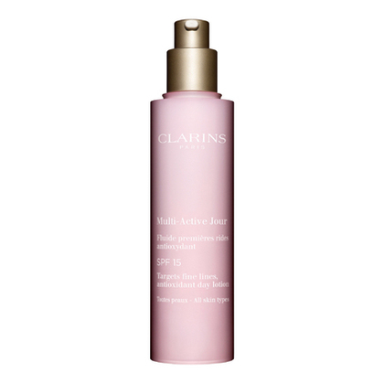 50ML Clarins ANTI-AGE Multi-Active Jour fluide premières rides SPF15 - Toutes Peaux  1 of 2 