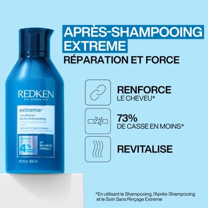 500ML REDKEN EXTREME Après-shampooing fortifiant pour cheveux abimés  1 of 4 