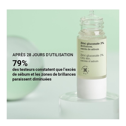 Actif pur zinc gluconate 3%