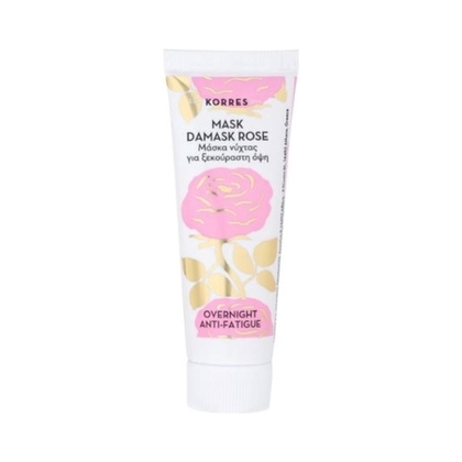 18ML KORRES BEAUTY SHOTS Masque de nuit réparateur anti-fatigue Rose de Damas  1 of 1 