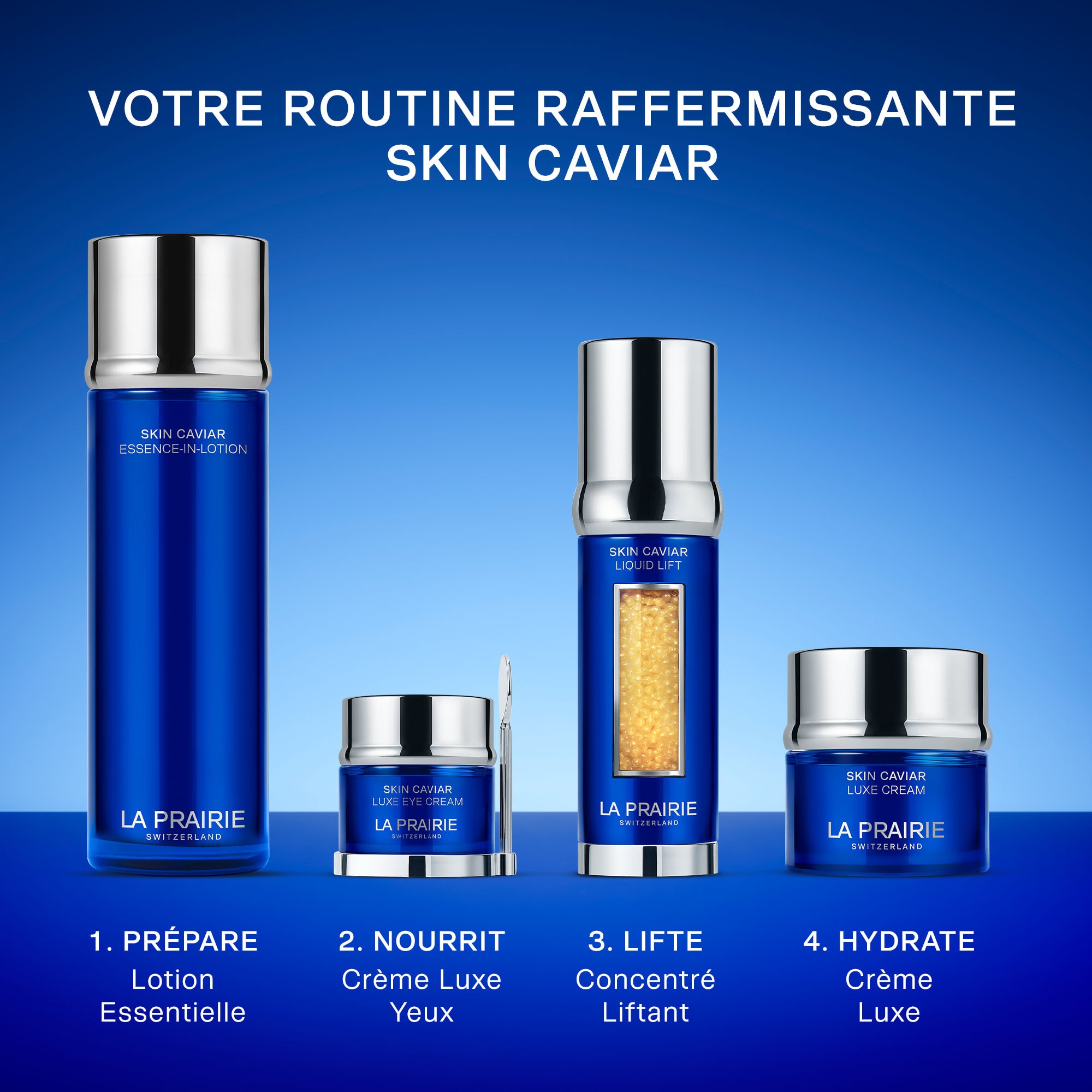 La Prairie SKIN CAVIAR Coffret - soin pré-serum + crème riche 1 of 4